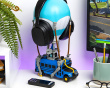 Fortnite Battle Bus Diorama Lamp