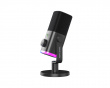 AmpliGame AM9 USB/XLR Microphone - Black