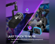 AmpliGame AM9 USB/XLR Microphone - Black
