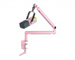 TAM8 Dynamic Gaming Microphone and Boom Arm - Pink