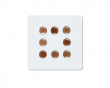 Fox Gaze - Universal Dots - Brown