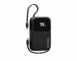 Tandem+ 20 000 mAh 30W USB-C & Lightning Power Bank - Black