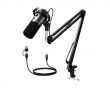 PD200XS USB/XLR Microphone Set - Dynamic Mic - Black