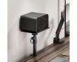 Adjustable Clamp-On Speaker Stand - Black Adjustable Clamp-On Speaker Stand - Black