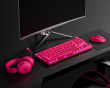 Mix 87 Hall Effect Magnetic Gaming Keyboard ANSI - Rose Red