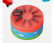 Rotating Game Card Case for Nintendo Switch – Red/Blue