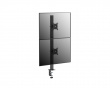 Vertical Desk Mount for 2 screens 17