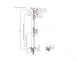 Vertical Desk Mount for 2 screens 17