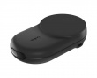 UltraCharge 2-in-1 Qi2 Wireless Charger - Black