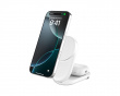 UltraCharge 2-in-1 Qi2 Wireless Charger - White