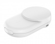 UltraCharge 2-in-1 Qi2 Wireless Charger - White