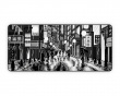 Retro Tokyo Black & White XXL Mousepad