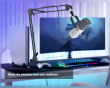 AM8T USB/XLR Dynamic Microphone and Boom Arm - White