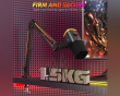 RGB Metal Microphone Boom Arm - Black