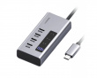 USB-C Hub with Charging Station and LED Display