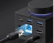 USB-C Hub with Knob and Shortcut Buttons – 2.5G Ethernet Port – Black
