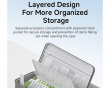 Keyboard Storage Case (87 Keys) – Grey