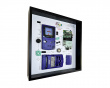 Retro Art Nintendo Gameboy Color Console Display - Purple