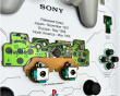 Retro Art Sony PS1 Dual Shock 1 Controller Display  - Grey