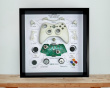 Retro Art Display for Microsoft Xbox 360 Wireless Controller - White
