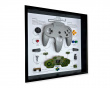Retro Art Nintendo N64 Controller Display - Grey