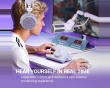 AmpliGame SC9 Audio Mixer - White