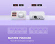 AmpliGame SC9 Audio Mixer - White