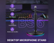 BS6 RGB Microphone Stand