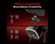 PD100WS - Wireless Dynamic Gaming Microphone - Black