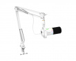 PD200XS - USB/XLR Dynamic Microphone with Microphone Arm - White