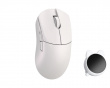 Huan Stainless Magnesium Alloy Wireless Gaming Mouse - White