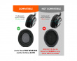 Nova Wireless Ear Cushions - Black