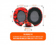 Nova Wireless Ear Cushions - Red Camo