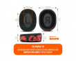 WC FreeZe G Pro X Ear Cushions - Red Camo