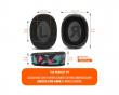WC FreeZe G Pro X Ear Cushions - 90's Black