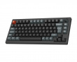 V1 Ultra 8K Hotswap Knob Wireless ISO Keyboard - Black [Silk POM Banana]