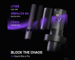 A9S Black RGB Condenser Microphone for Recording