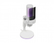 A9S RGB Condenser Microphone - White