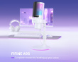 A9S RGB Condenser Microphone - White