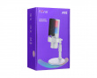 A9S RGB Condenser Microphone - White