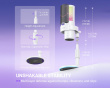 A9S RGB Condenser Microphone - White