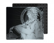 Maya Glass Mousepad - Black/White