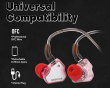 Zero 2 IEM Headphones with Mic - 3.5mm - Pink