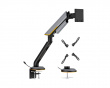 Titan Heavy-Duty Monitor Arm with RGB 24″-57″ - Grey