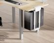 Adjustable Desk Clamp Computer Holder - White