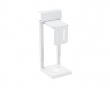 Adjustable Desk Clamp Computer Holder - White