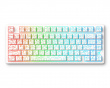 Jet 75 E-sport Magnetic Switch Keyboard - White Topographic [Kailh Magnetic God Switch]