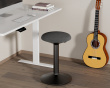 Ergonomic Height Adjustable Wobble Stool - Black