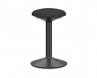 Ergonomic Height Adjustable Wobble Stool - Black