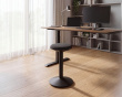 Ergonomic Height Adjustable Wobble Stool - Black